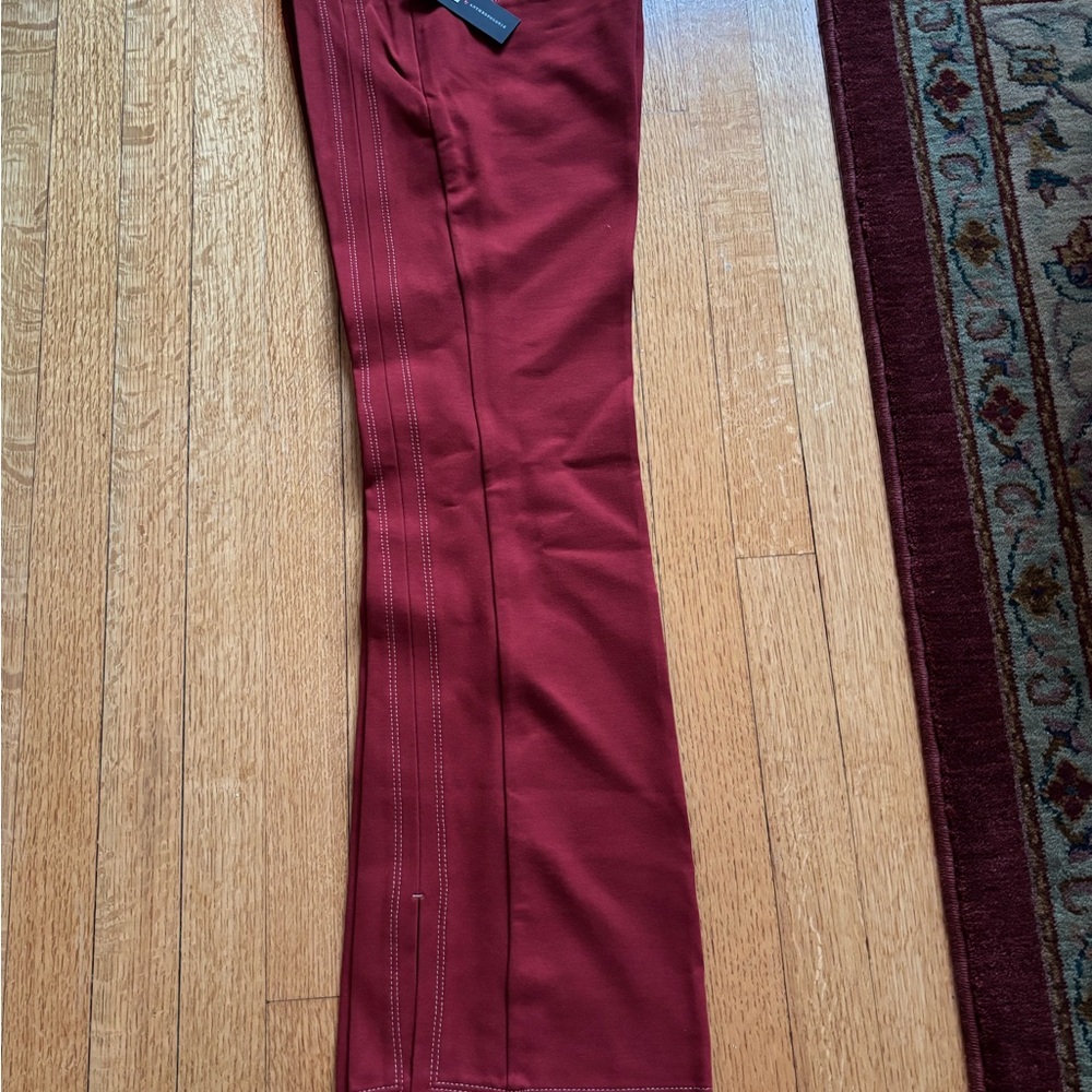 Anthropologie Red Trousers